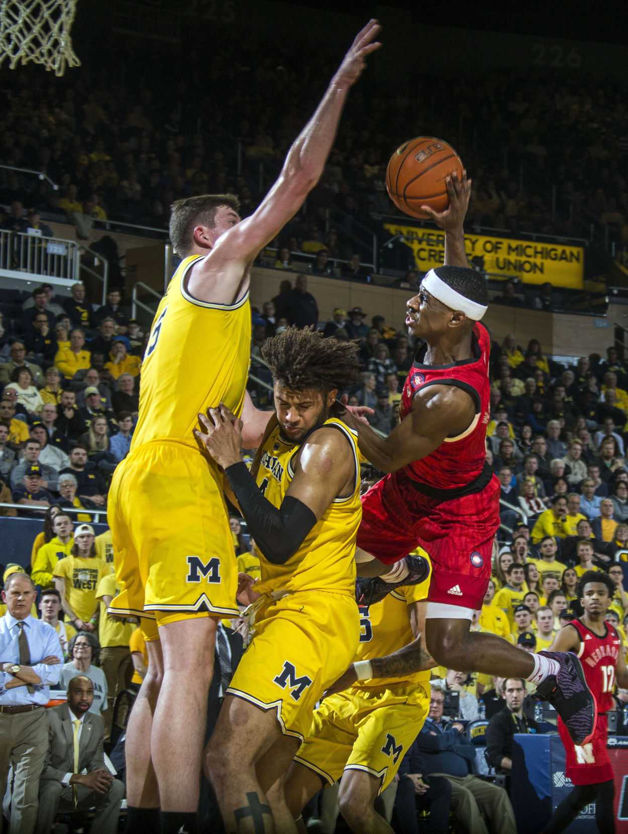 Nebraska Michigan Basketball